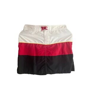 Vintage Surf Swim Skirt Kids 14 Lands End 90s Y2K Retro Girls Beach‎ Pool